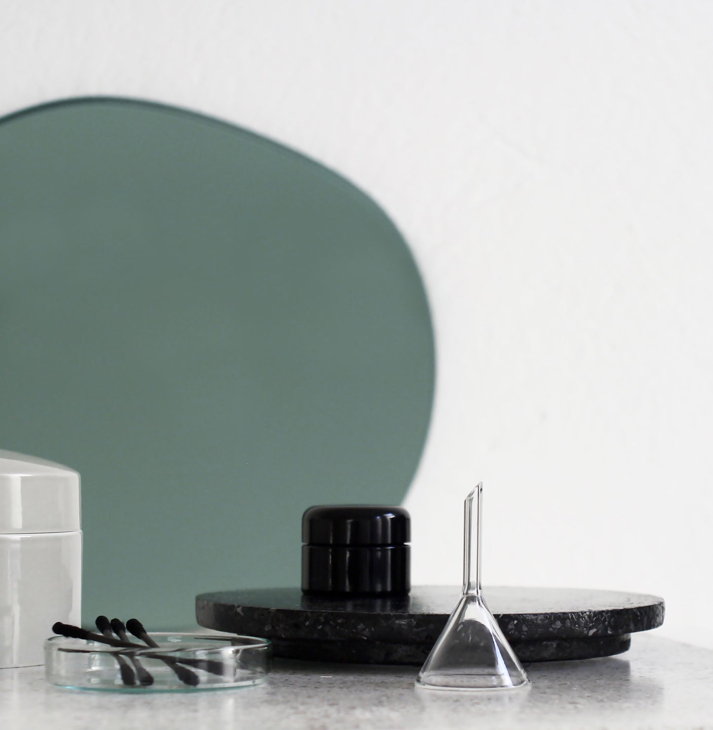 REFILL Glastiegel mit Deckel | Mini