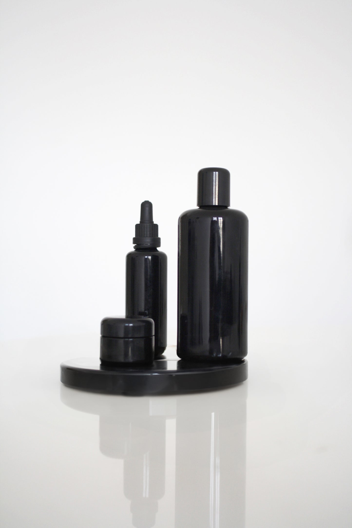REFILL Glasflaschen mit Deckel | Pipette