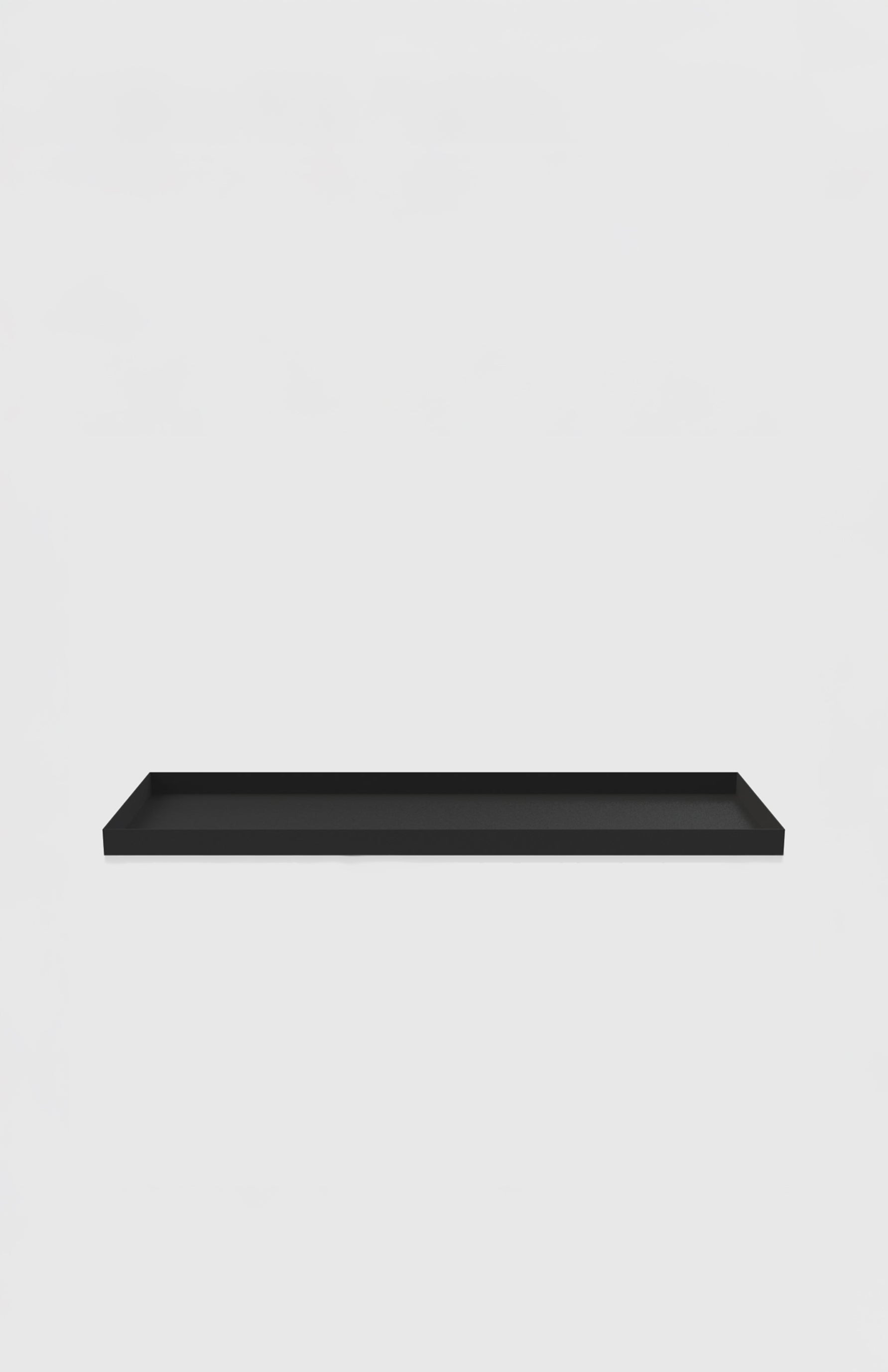 Cooee Design Metalltablett lang rechteckig 50x18 in Schwarz Beige Sand – analograum GmbH