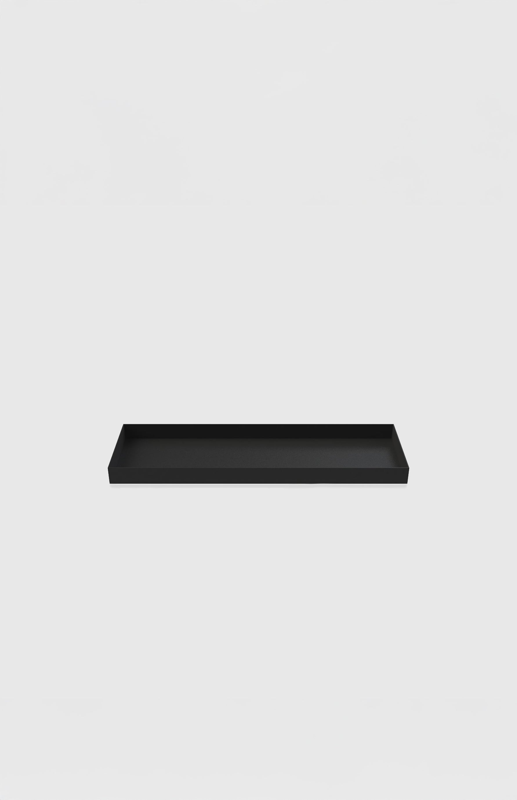 Cooee Design Metalltablett klein rechteckig 32x10 in Schwarz und Sand – analograum GmbH