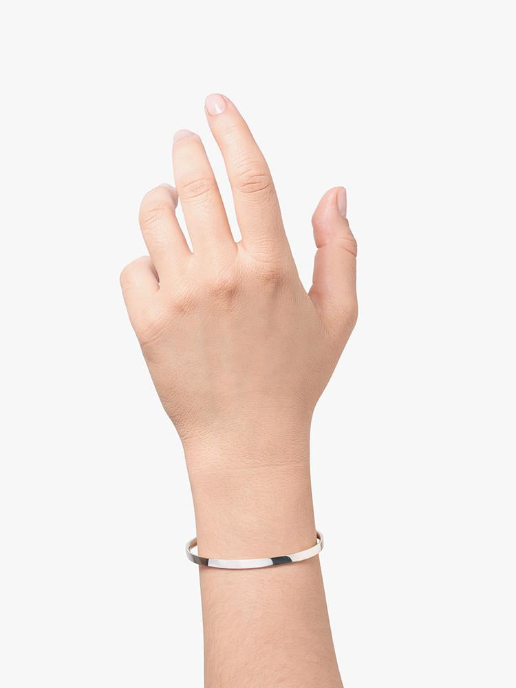 FACET Bangle | Sterling Silver