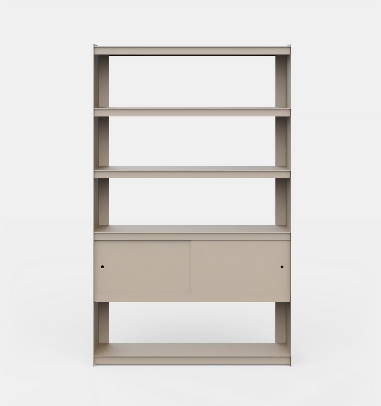 PLIÉ bookshelf | sliding doors
