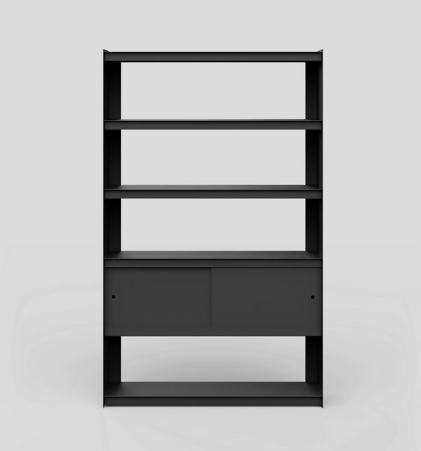 PLIÉ bookshelf | sliding doors