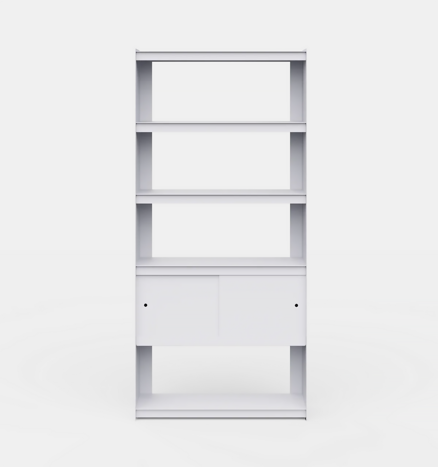 PLIÉ bookshelf | sliding doors