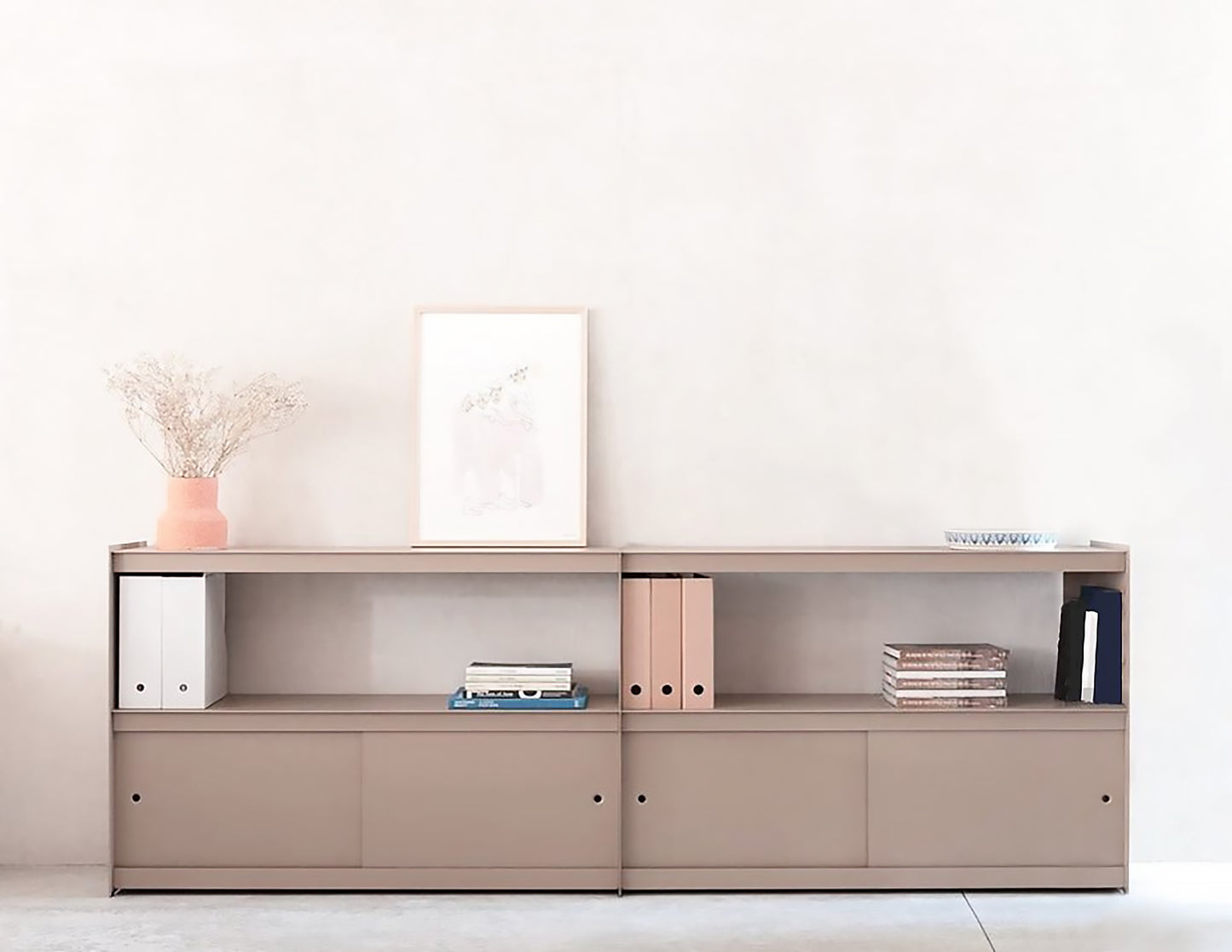 PLIÉ Sideboard Erweiterung | 2 Schiebetüren