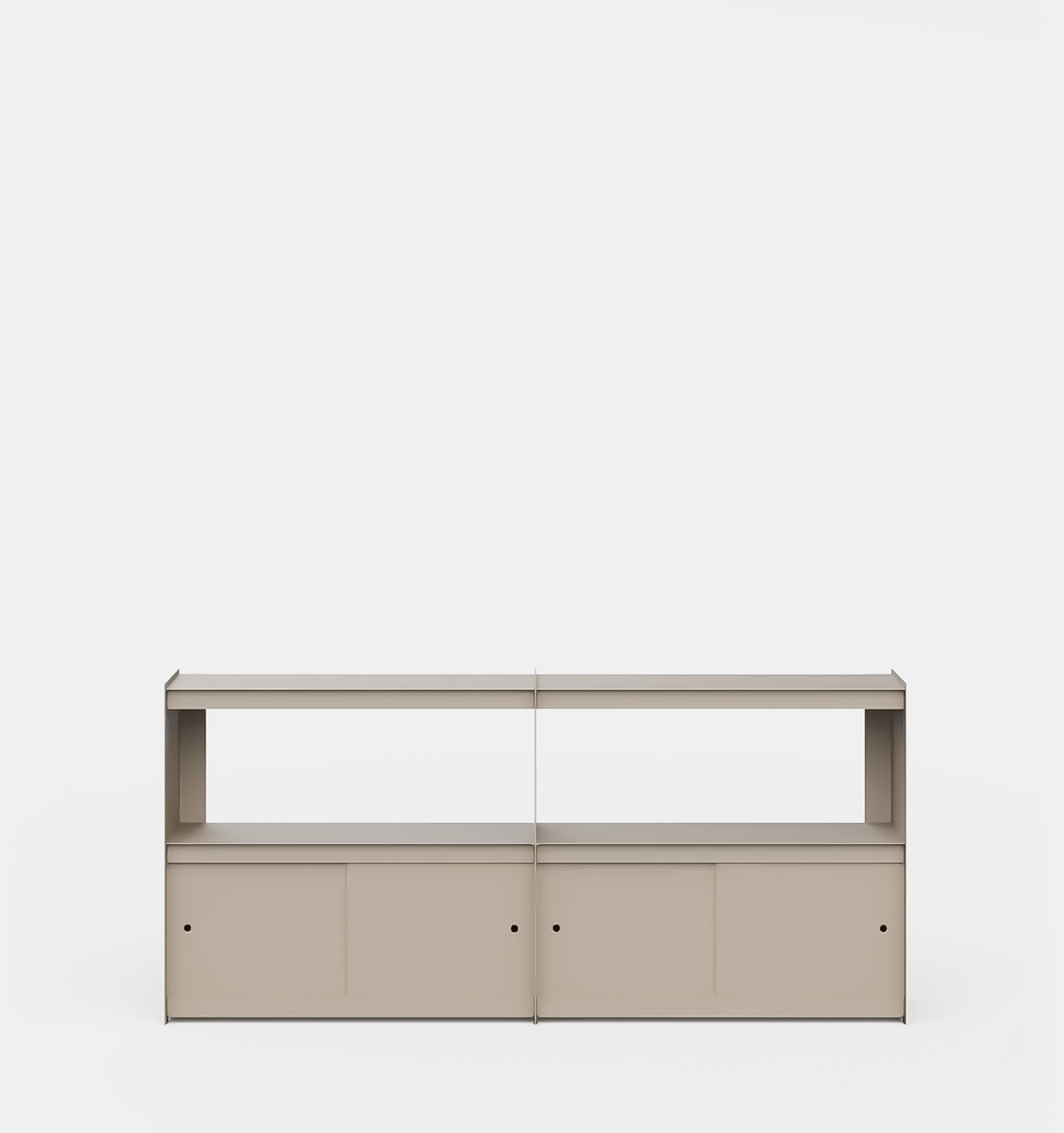 PLIÉ Sideboard Erweiterung | 2 Schiebetüren