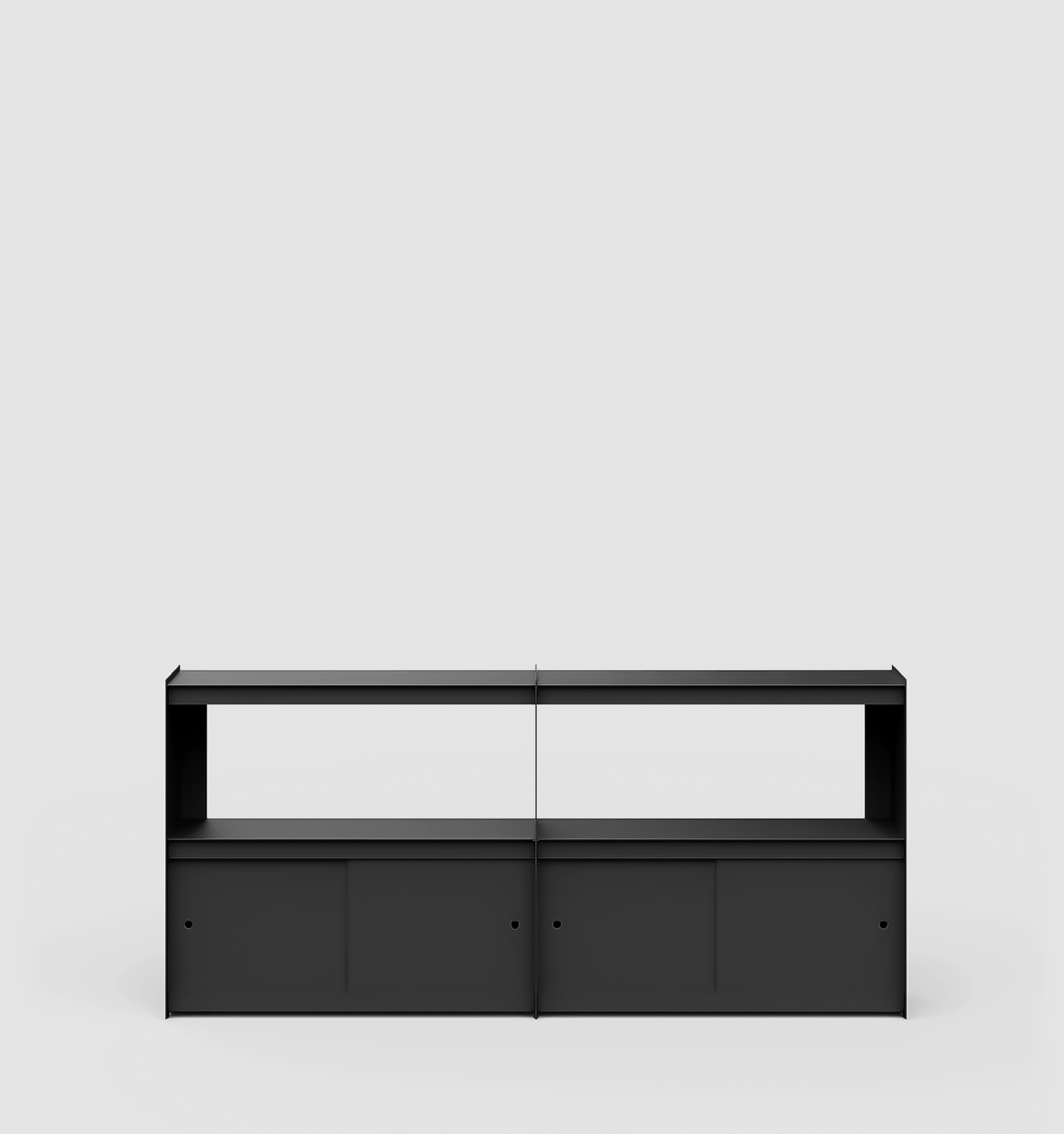 PLIÉ Sideboard Erweiterung | 2 Schiebetüren