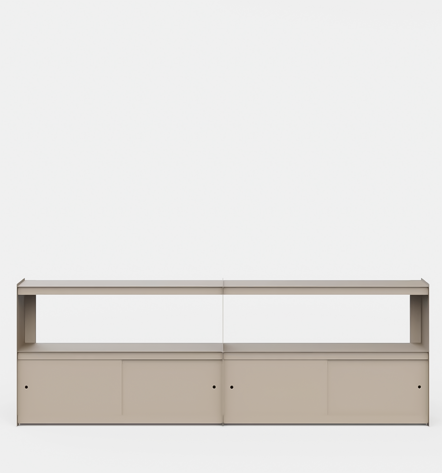 PLIÉ Sideboard Erweiterung | 2 Schiebetüren