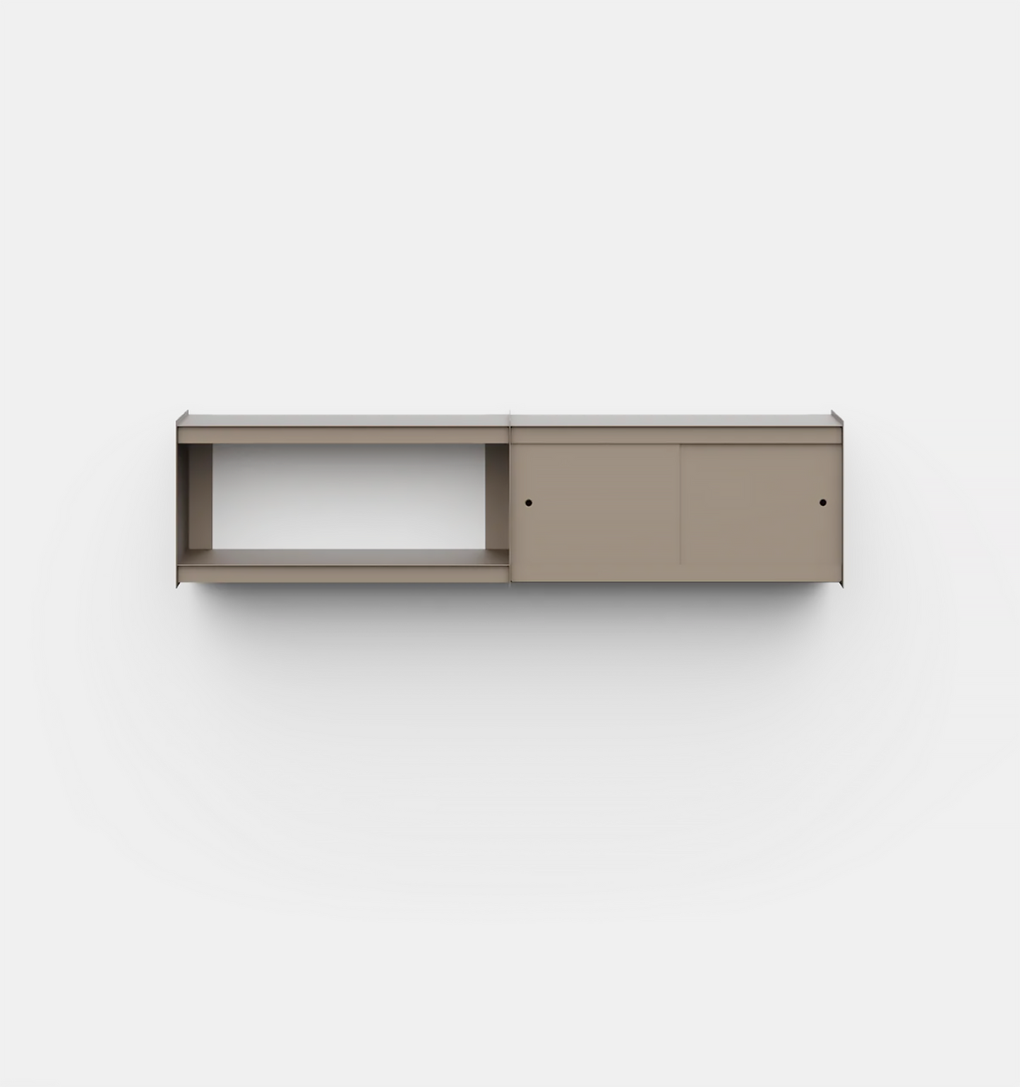 PLIÉ wall mount extension | 1 sliding door