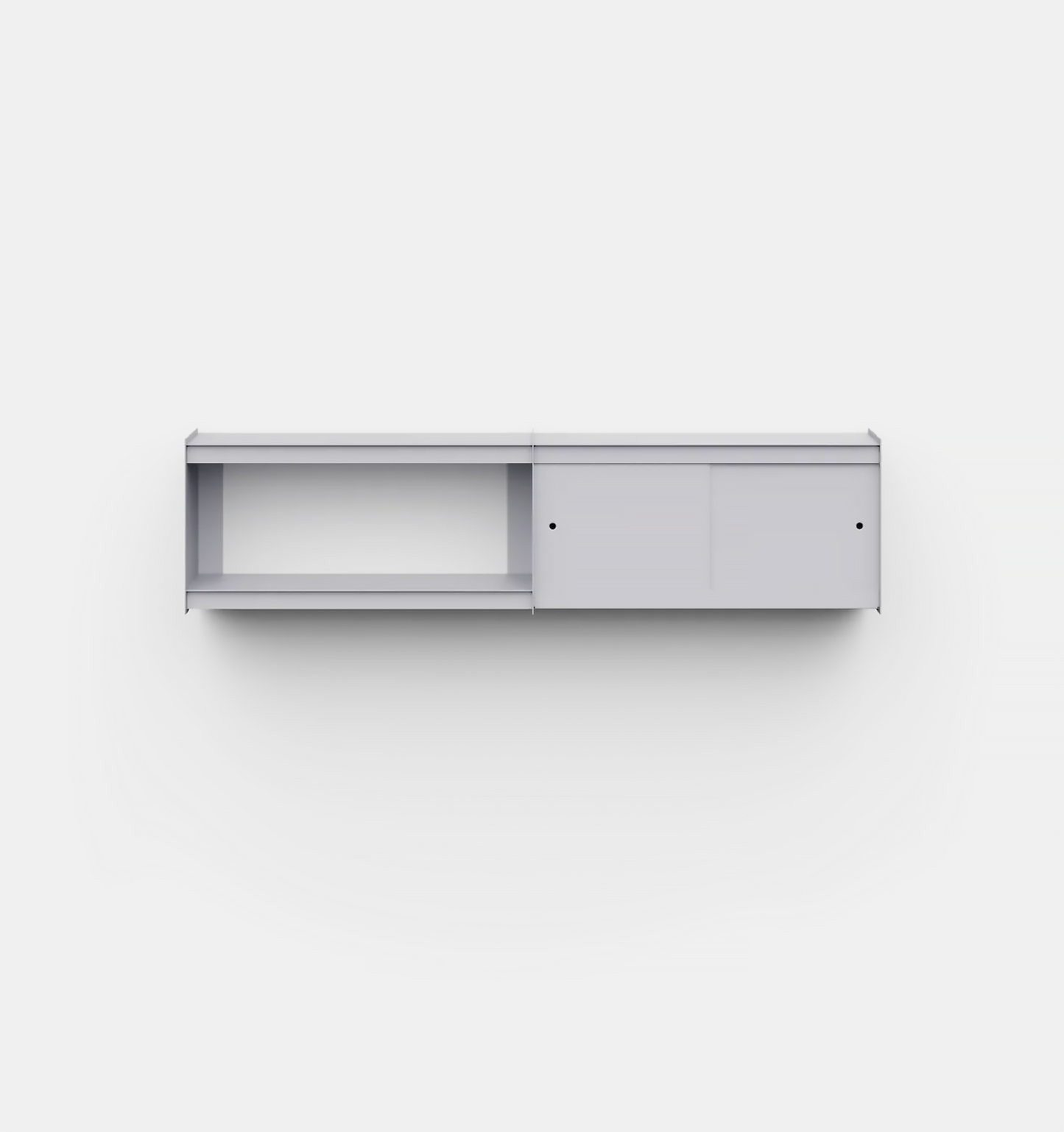 PLIÉ wall mount extension | 1 sliding door