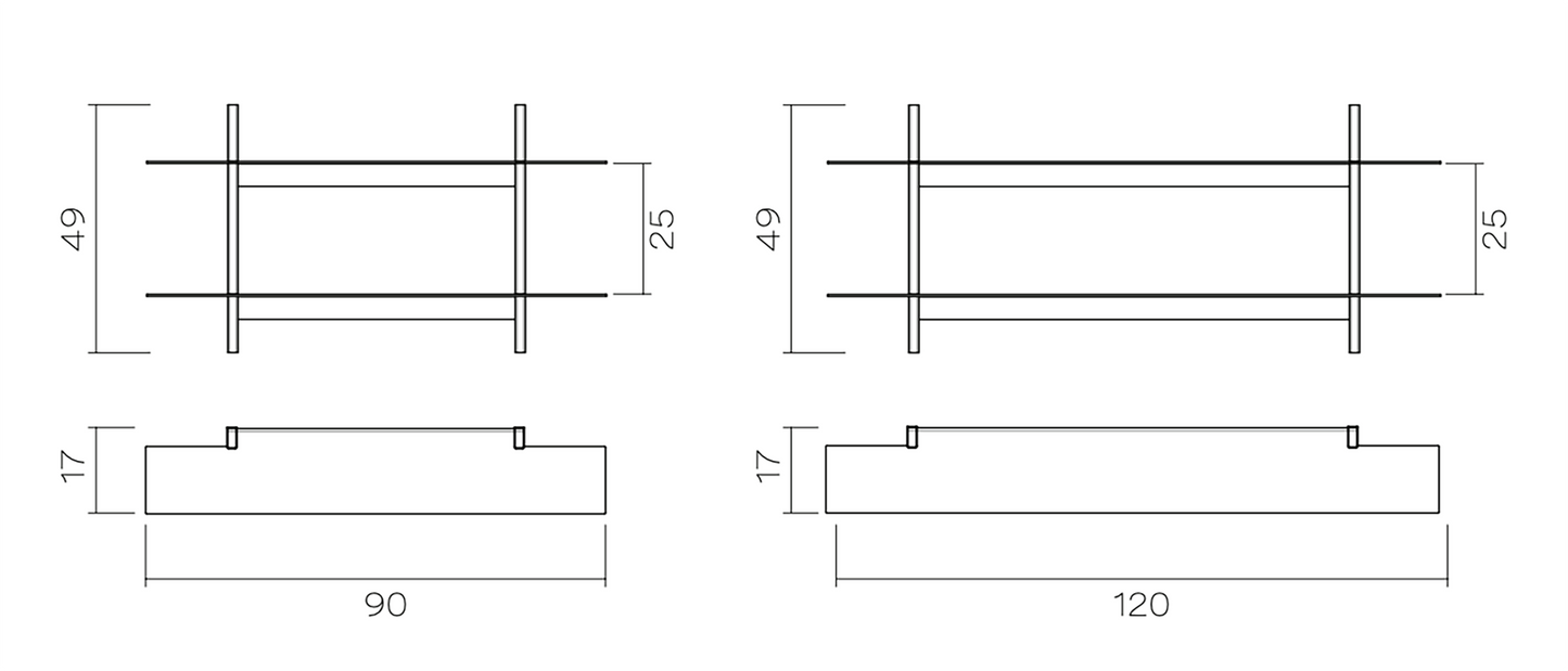 PLIÉ wall shelf 2