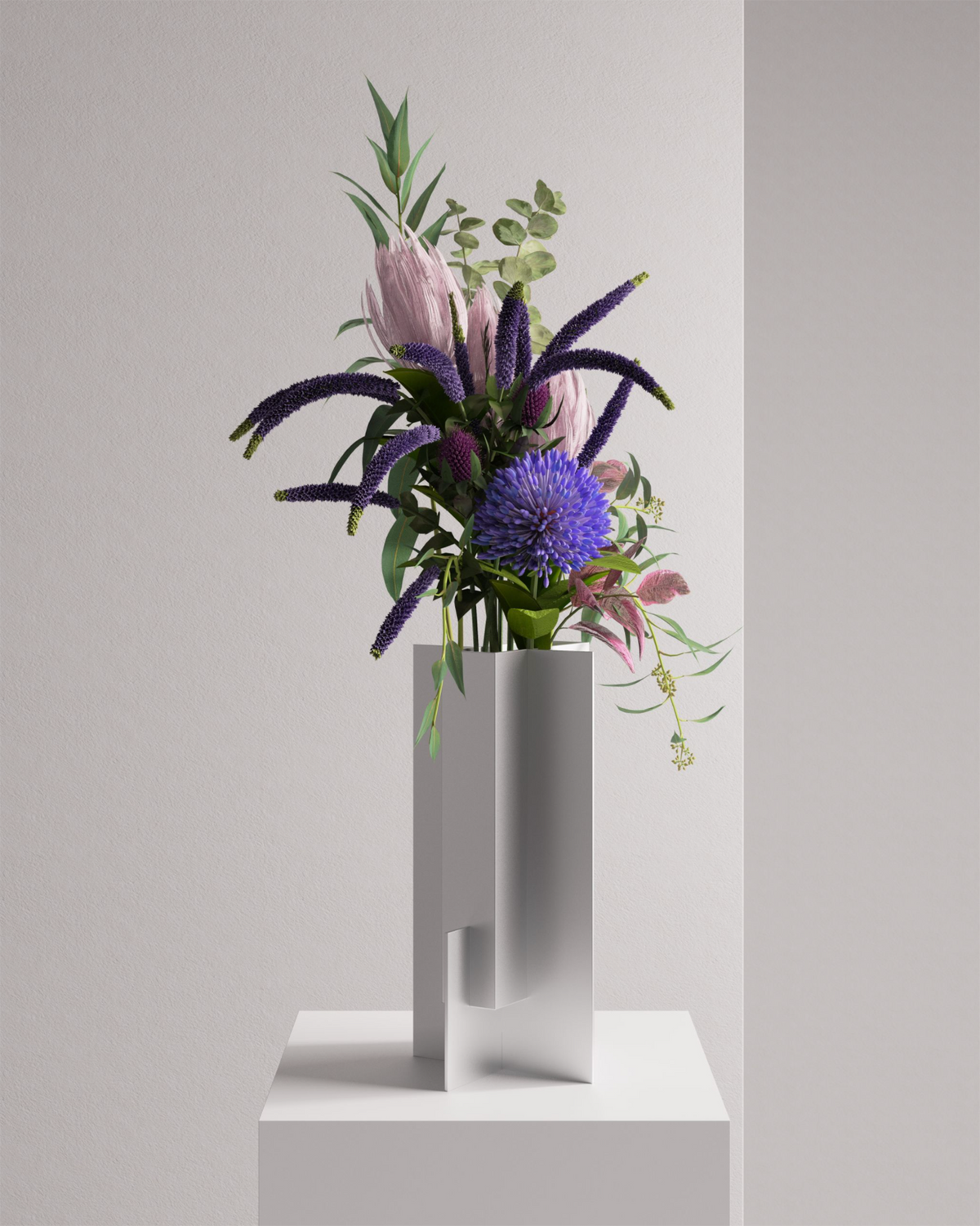 ARGUMENT GmbH Vase 006 minimalistische Metall Designer Vasen Berlin – analograum GmbH