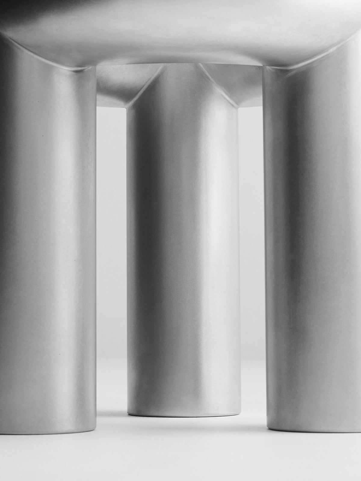 CHUNK stool collectible steel furniture by Obscure Objects Berlin ...
