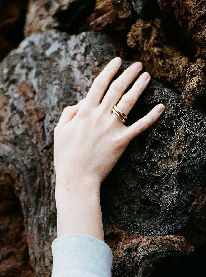 RIESLING glass bangle | ring